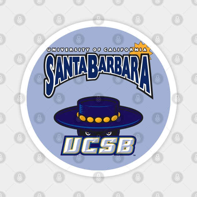 Santa Barbara Magnet by BukaGaPakeLibur